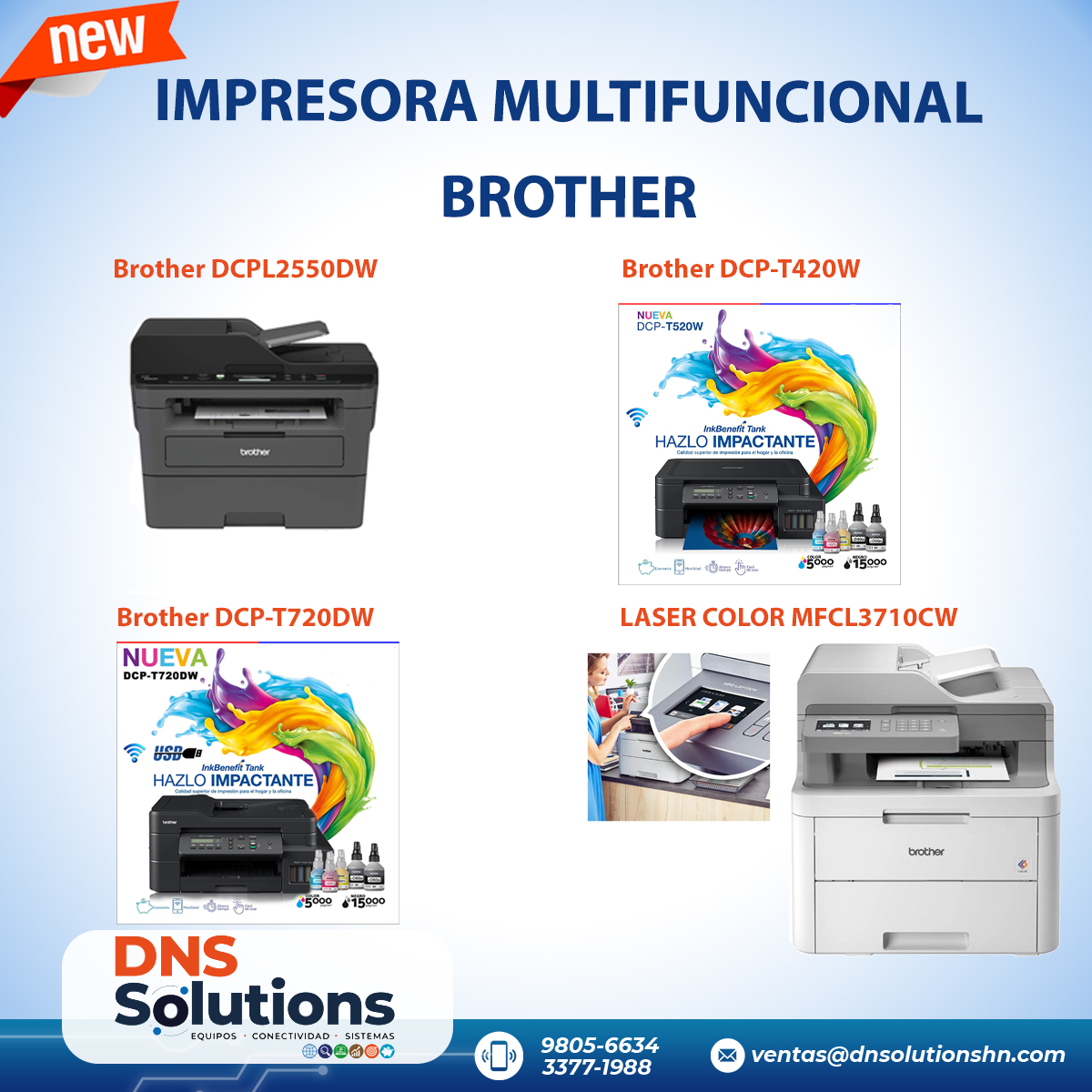 impresoras BROTHERS